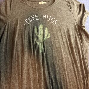 Maurices Charcoal Knit Top